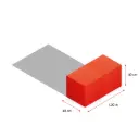 Cubeauswahl für Fläche 120 x 60