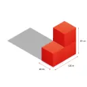 Cubeauswahl für Fläche 120 x 60