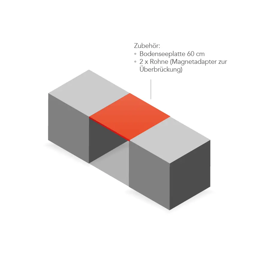 Liegeflächenerweiterung 60 cm