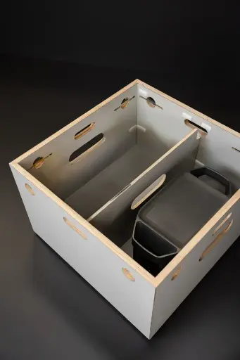 Set - Stromversorgung für Cube Hoher Kasten